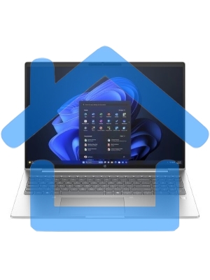 Ноутбук HP ProBook 460 G11 серебристый Core Ultra 7 155U 16Gb SSD 512Gb Intel Graphics 16