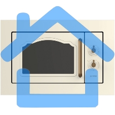 Микроволновая печь Gorenje BM235CLI 23л. 800Вт слоновая кость (встраиваемая)