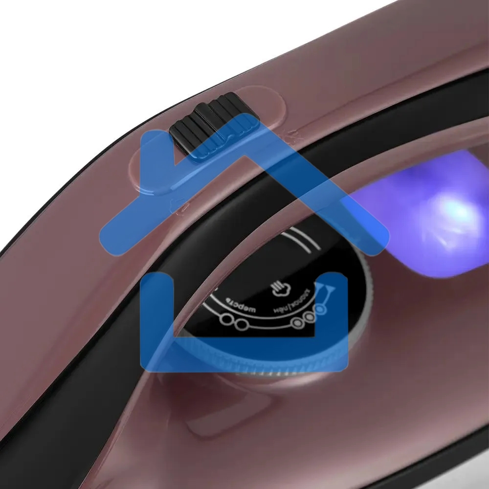 Парогенератор Kitfort КТ-9309 2250Вт черный/фиолетовый