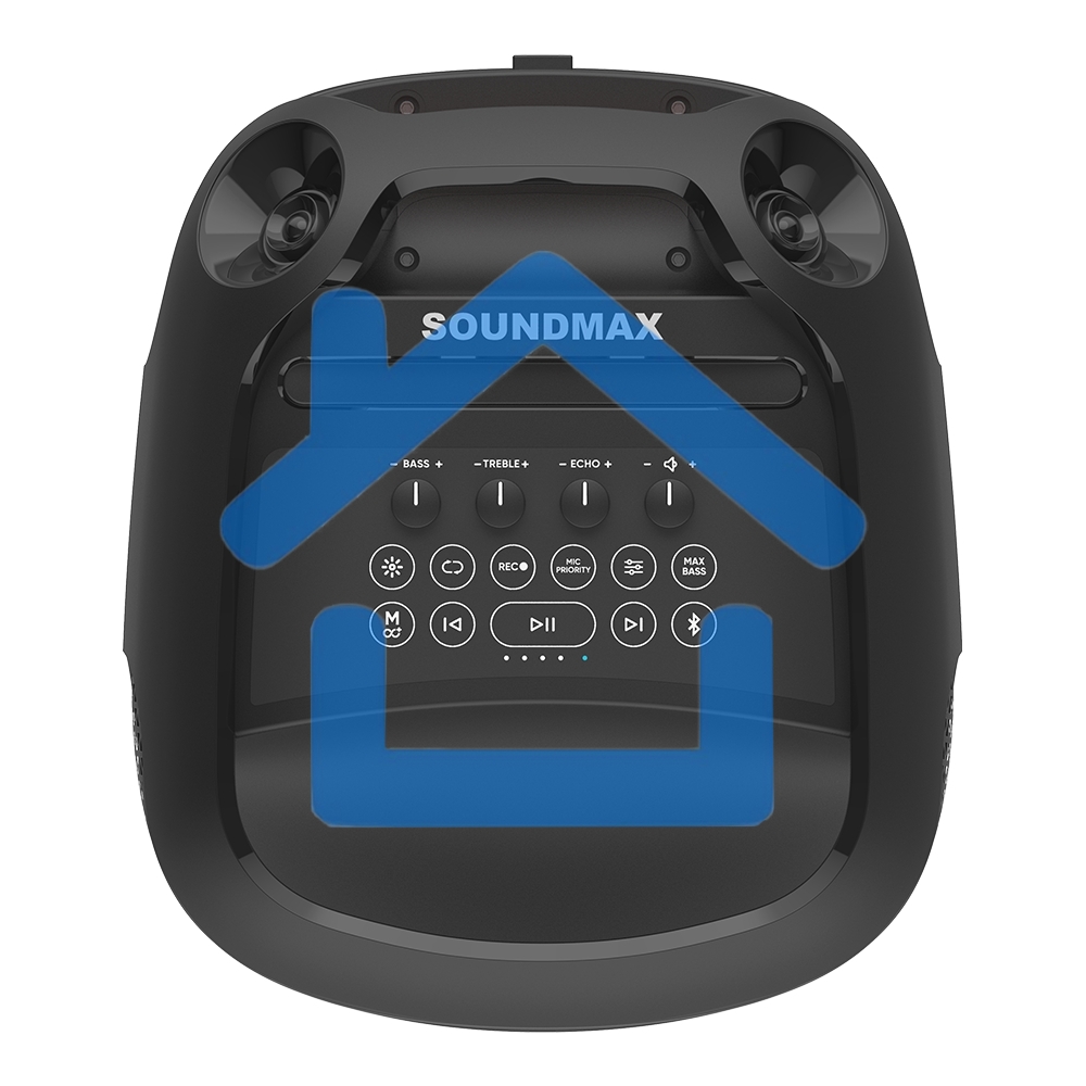 Акустика напольная Soundmax SM-MS4209 черный