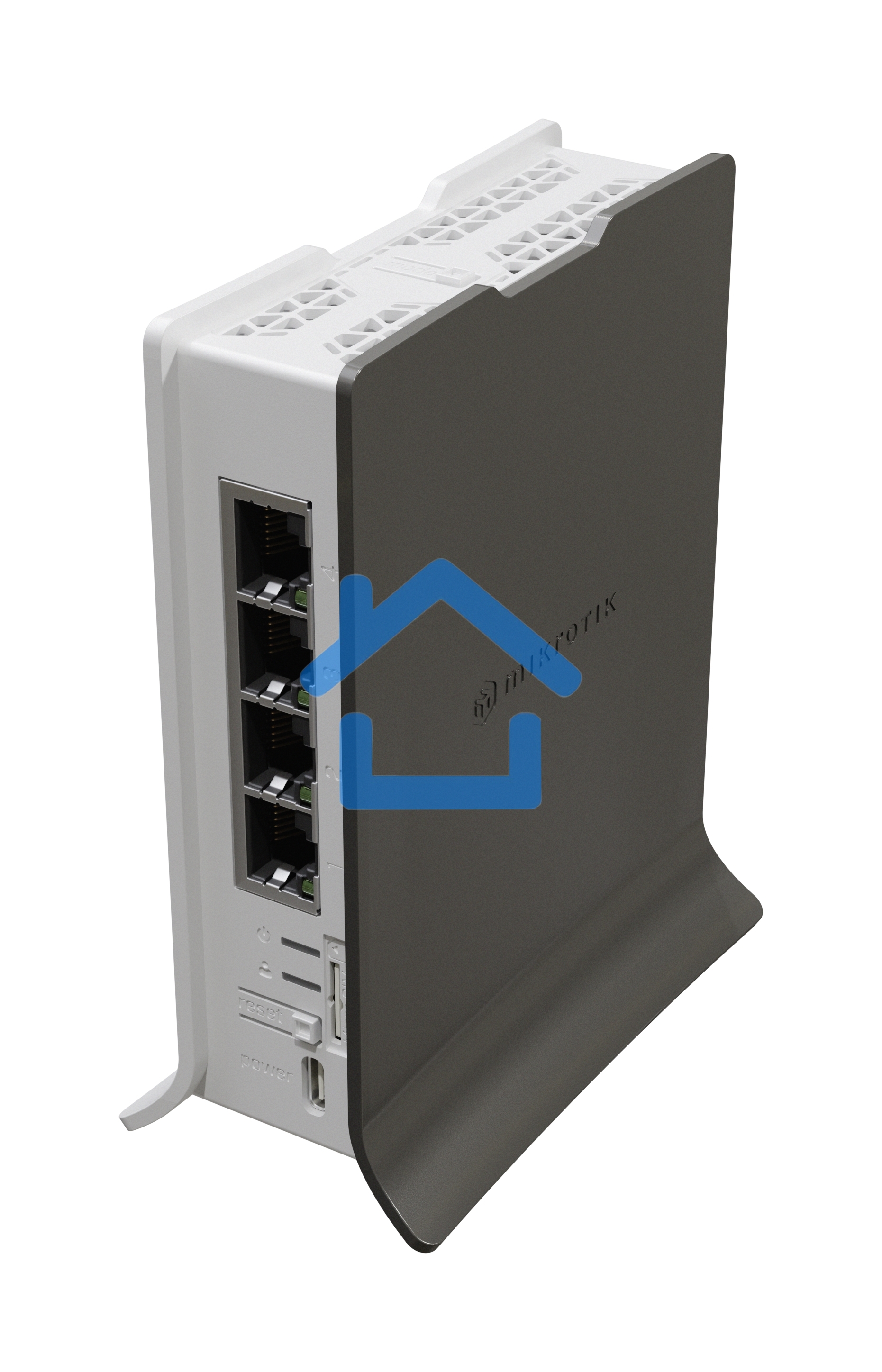 Маршрутизатор + LTE6 модем MikroTik hAP ax lite LTE6 L41G-2axD&FG621-EA 4* 1Gbit RJ45, Micro sim slot