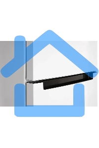 Холодильник Nordfrost NRB 122 W белый двухкамерный 205/70л морозилка снизу, капельная система