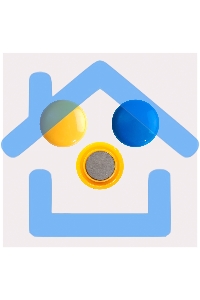 Магнит Buro для досок пластик ассорти d30мм круглый (упаковка: 5шт)