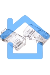 Коннектор VCOMRJ-45 (8P8C) для UTP кабеля 5 кат. <VNA2200-1/20> 20 шт в пакете