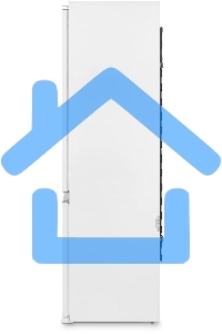 Встраиваемый холодильник Hyundai HBR 1771 2-хкамерн. белый