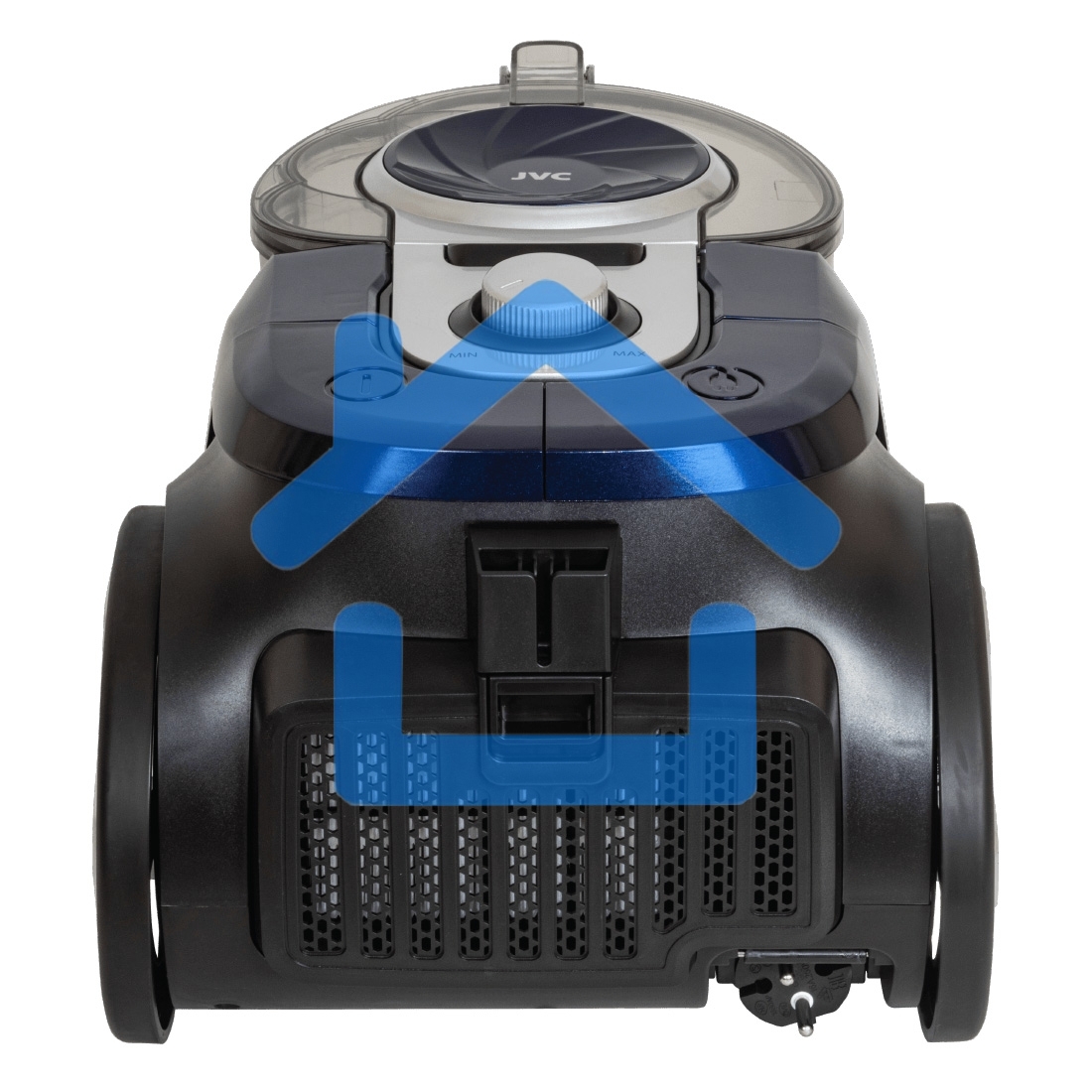 Пылесос JVC JH-VC430 синий, 360/2100 Вт, уборка сухая, пылесборник контейнер, 2.5 л