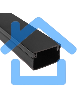 Кабель-канал Rexant 20х10мм, черный