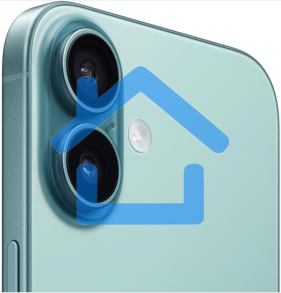 Смартфон Apple iPhone 16 A3287, 8/128Gb, бирюзовый