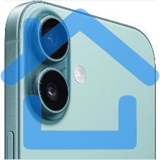 Смартфон Apple iPhone 16 A3287, 8/128Gb, бирюзовый