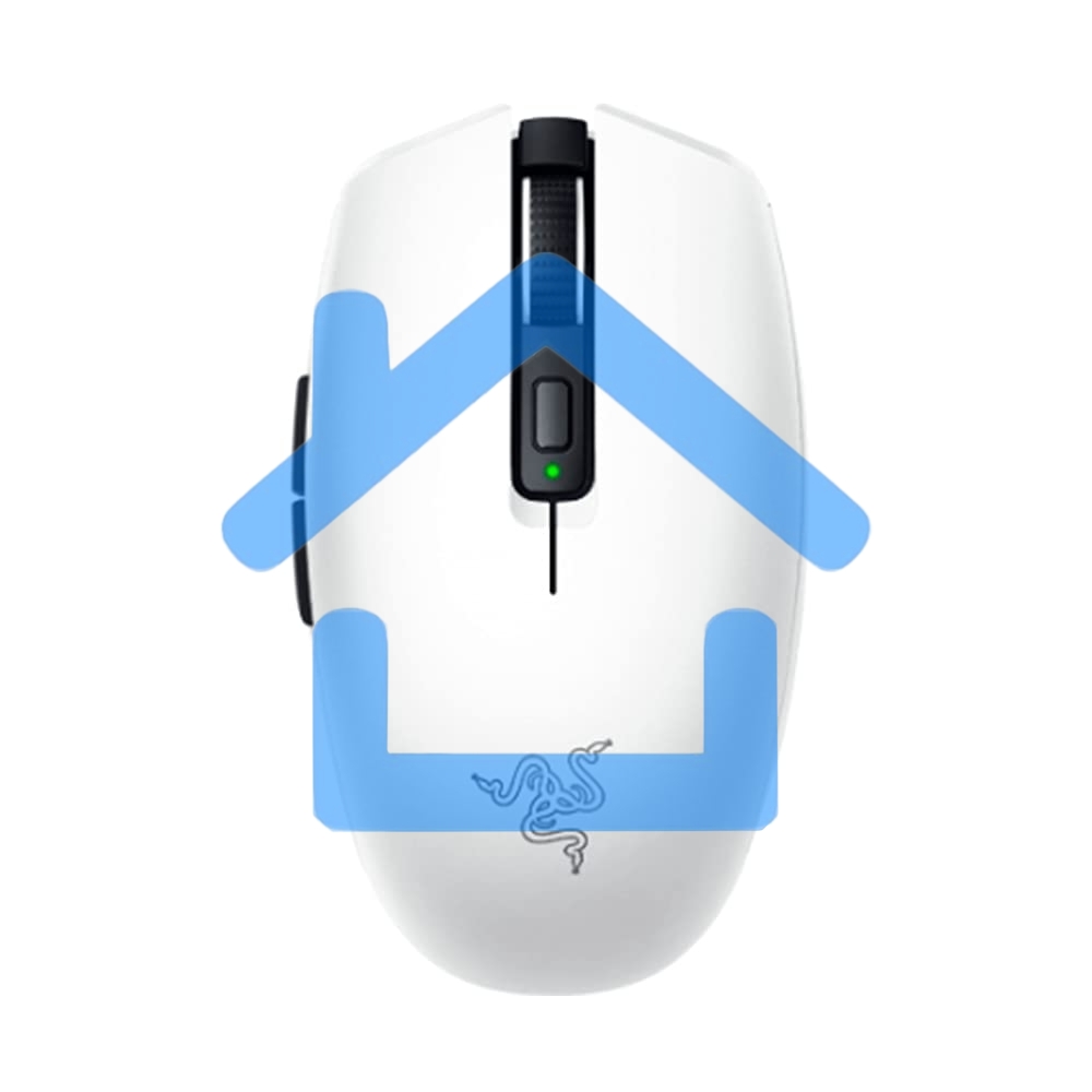 Мышь беспроводная Razer Orochi V2 белый, 18000 dpi, радиоканал, Bluetooth, USB, кнопки - 6