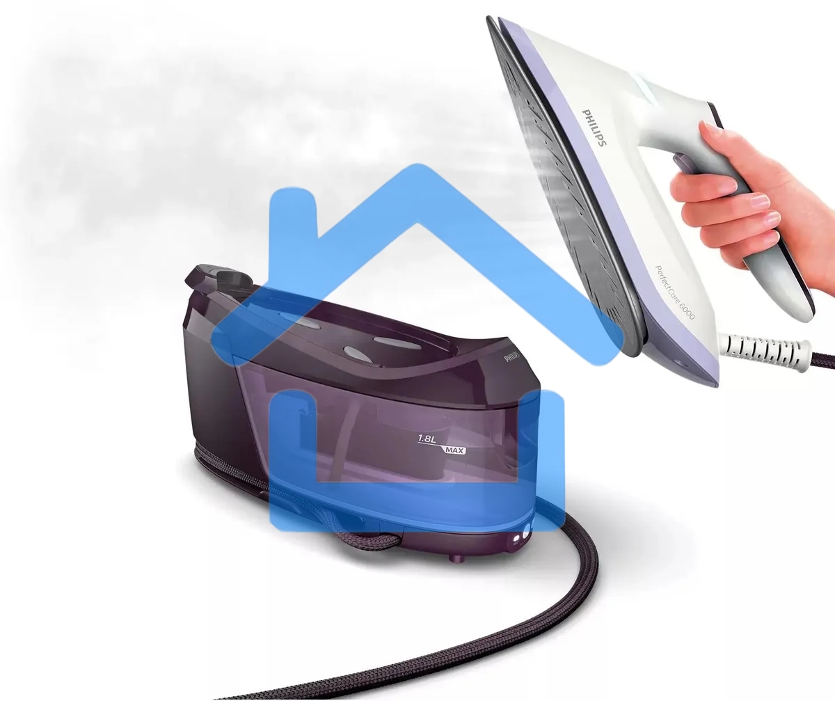 Парогенератор Philips PSG6024/30 2400Вт белый/фиолетовый