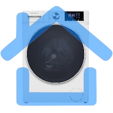 Стиральная машина Maunfeld MFWM127IWH02 белая, загрузка фронтальная 7кг, 1200 об/мин., класс: A+++