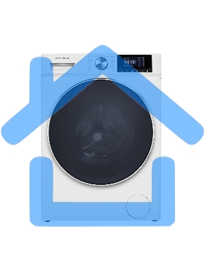 Стиральная машина Maunfeld MFWM127IWH02 белая, загрузка фронтальная 7кг, 1200 об/мин., класс: A+++