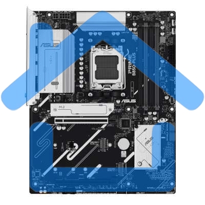 Материнская плата ASUS PRIME B850-PLUS, AM5, AMD B850, 4xDDR5, 4xSATA, 3xM.2, 1xPCIe 5.0 x16, 1xPCIe 4.0 x16, 1xDP, 1xHDMI, 1x2.5Gb LAN, 4xUSB-A 10Gbps, 1xUSB-C 10Gbps, 2xUSB-A 5Gbps, 2xUSB-A 2.0, 3x3.5 мм, 7.1, ATX