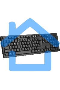 Клавиатура A4Tech KKS-3 проводная, USB, черный