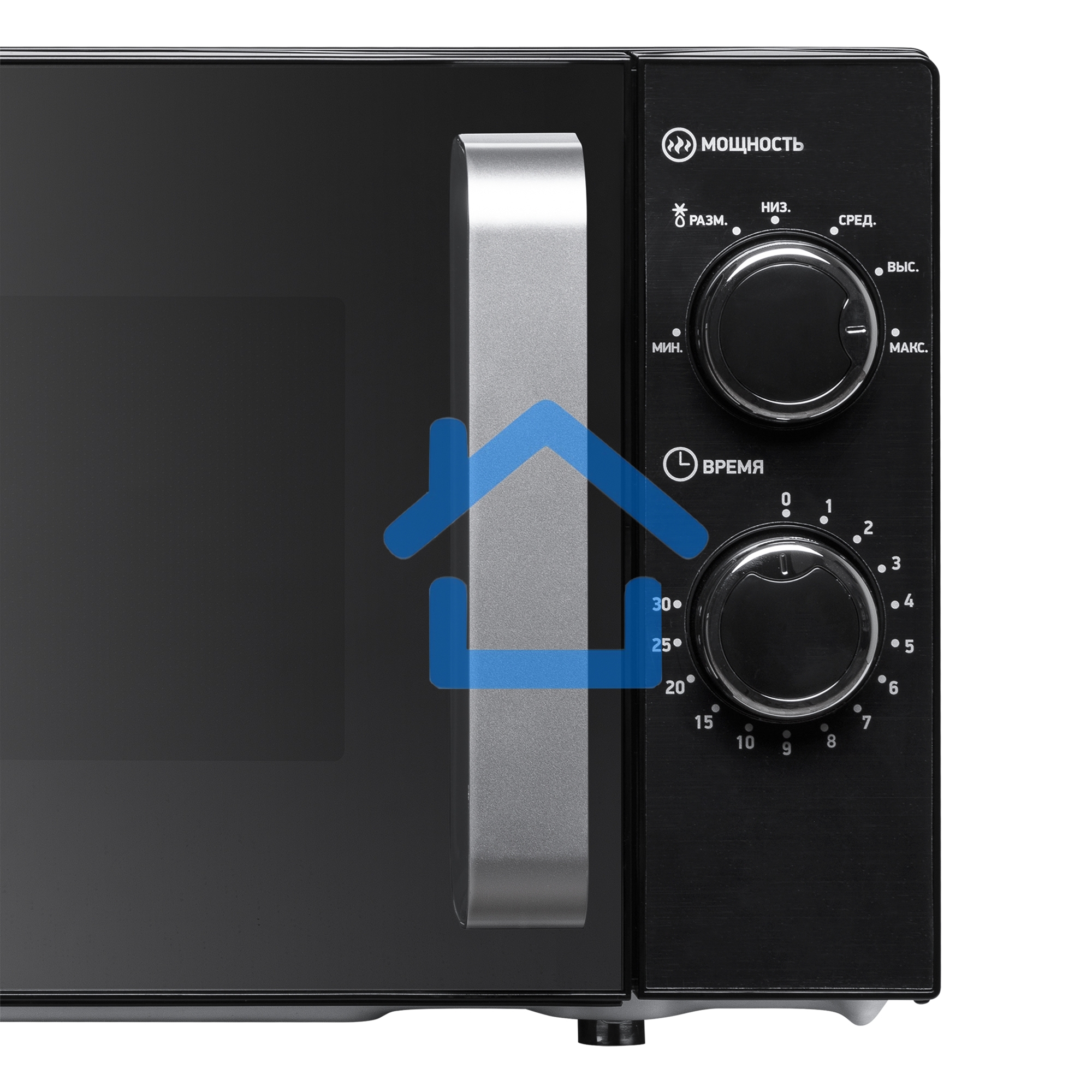 Микроволновая печь BBK 20MWS-776M/B-M черный, 20 л, 700 Вт, переключатели - поворотный механизм