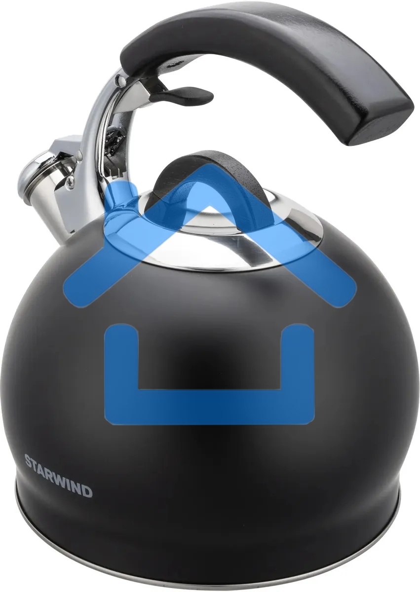 Чайник для плиты металлический Starwind Chef Concept 3л. черный (SW-CH1510)