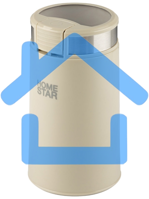 Кофемолка HomeStar HS-2035 бежевый, 200 Вт