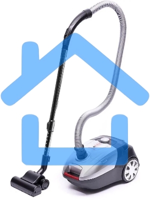 Пылесос Sharp ECJB19RS серебристый, 350/1900 Вт, уборка сухая, пылесборник мешок 2.3 л