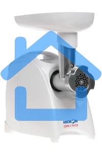 Мясорубка электрическая Аксион М41.04 белый мощность - 1700 Вт, производительность – 2 кг/мин