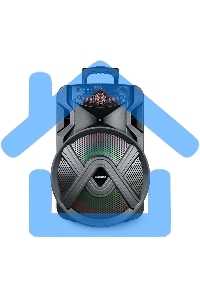 Портативная акустика Blackton Bt PBS2114 черный Мощность RMS 40 Вт Bluetooth