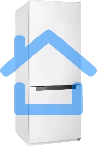 Холодильник Nordfrost NRB 122 W белый двухкамерный 205/70л морозилка снизу, капельная система