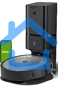 Робот-пылесос IROBOT Roomba i3+, серый/черный i355840plus_rnd