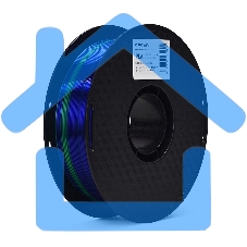 Филамент Crown Micro CM-FILPLASD009BG PLA Silk двойной 1.75 1кг синий-зеленый