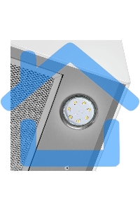 Вытяжка пристенная островная Maunfeld Bath 401 белый, 40 см, 1150 куб. м/ч, 52 дБ