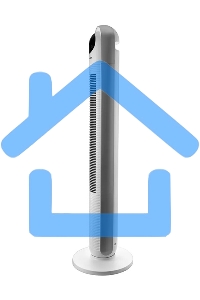 Вентилятор BRAYER BR4956, эл.упр.,пульт ДУ,вращение,мощ-ть 60Вт, LED дисплей,3 скор.Таймер