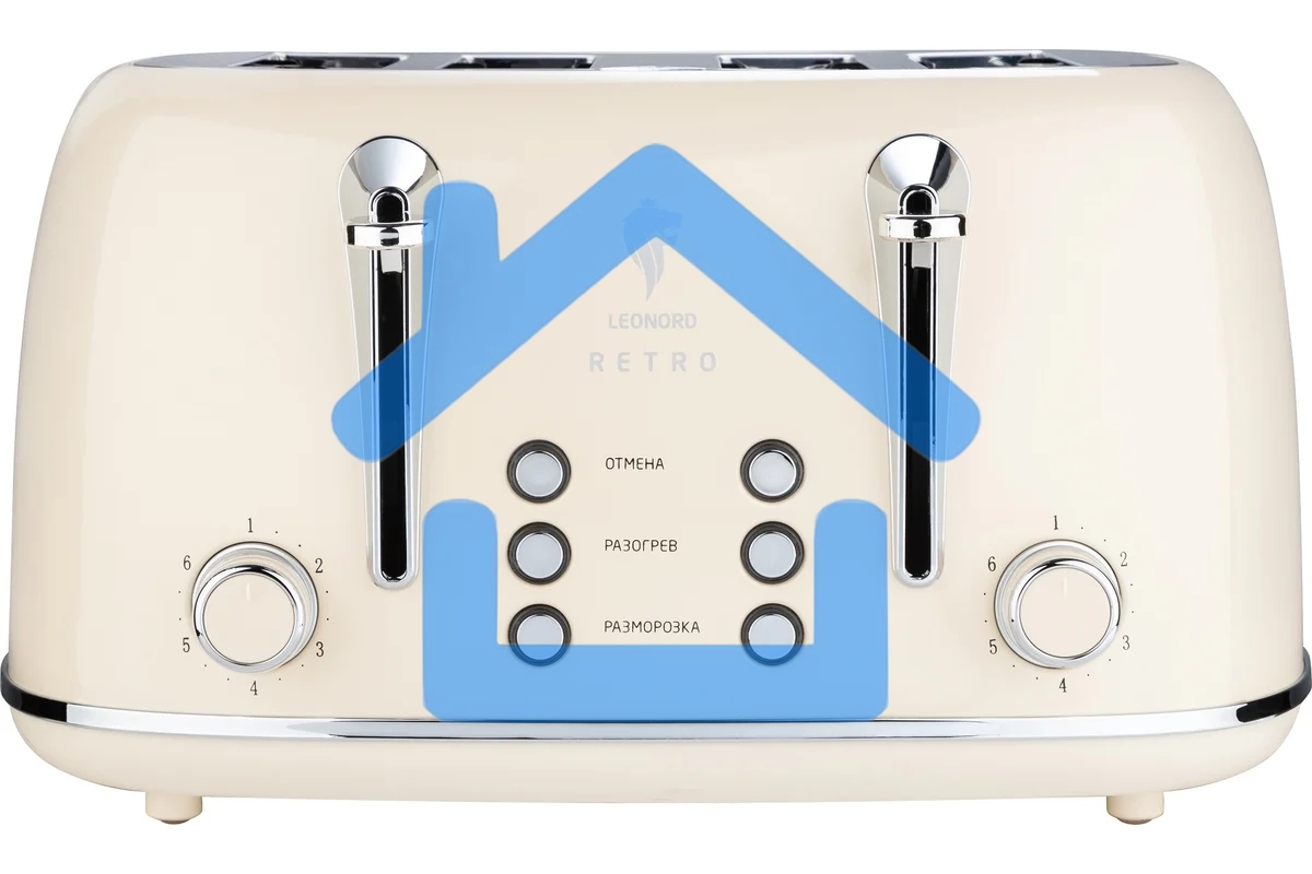 Тостер LEONORD LE-1913 RETRO (107479)