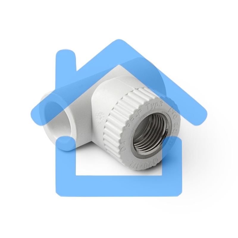 Тройник комбинированный 32 х 1' ВР полипропиленовый PPR белый PRO AQUA