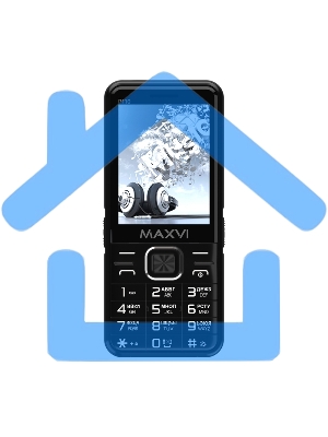 Мобильный телефон Maxvi P110 черный