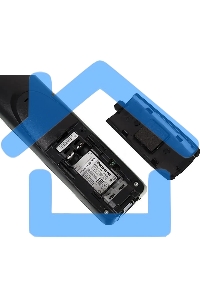 Телефон беспроводной (DECT) Panasonic KX-TG1711RUB черный АОН, Caller ID,12 мелодий звонка,подсветка дисплея,поиск трубки