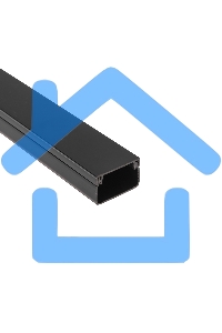 Кабель-канал Rexant 20х10мм, черный