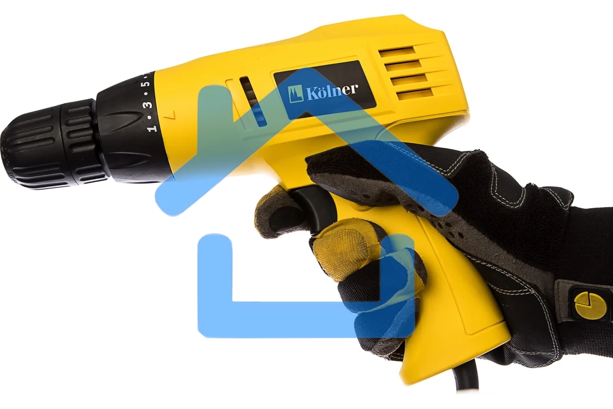 Дрель-шуруповерт Kolner KED 240 V, Сетевой, 240Вт