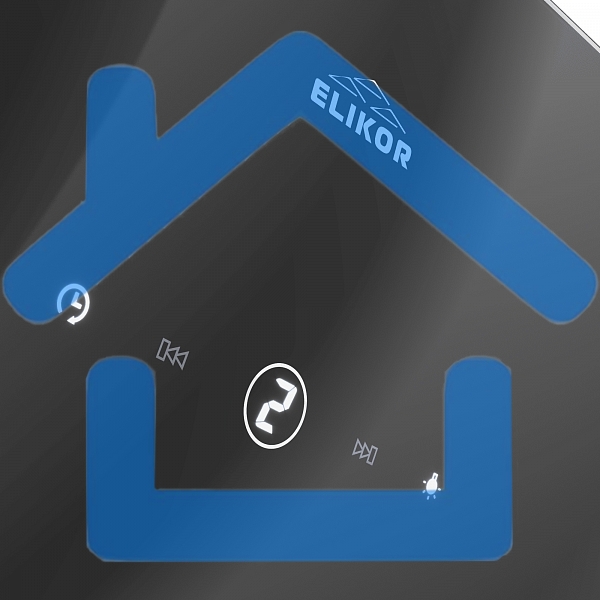 Вытяжка каминная Elikor Wave BK 50 черный, 50 см, 750 куб. м/ч, 56 дБ