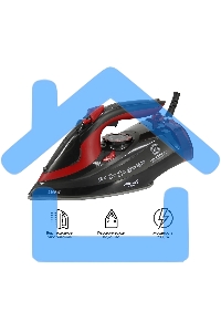 Утюг Atlanta ATH-5579 черный с пароувлажнением