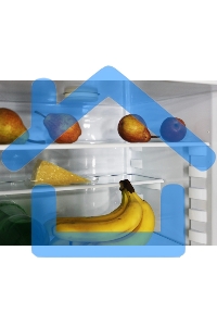 Холодильник ОРСК-176 B белый двухкамерный 200/160л морозилка снизу