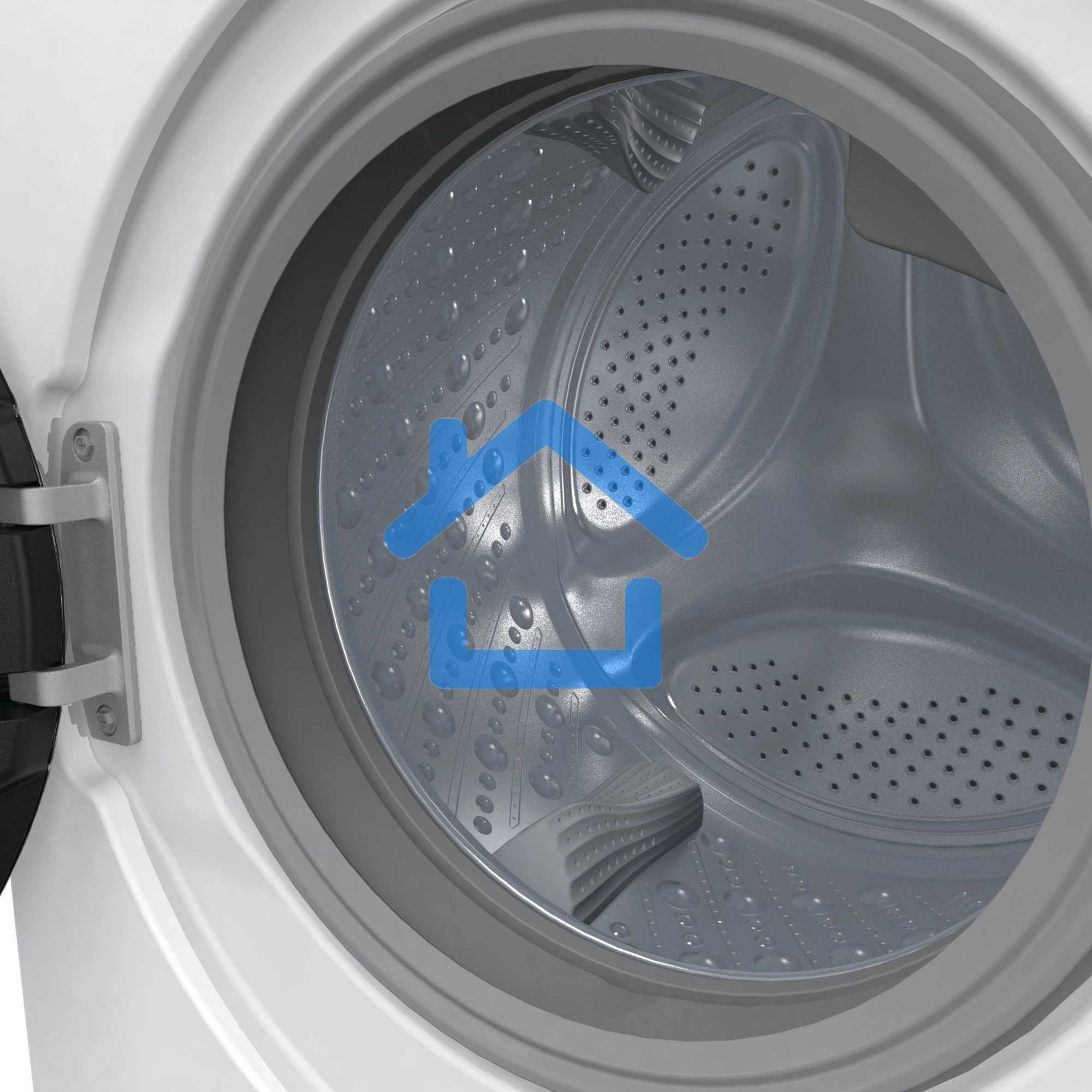Стирально-сушильная машина Gorenje WD2PA1X64ADAAW/C белый загр. фронтальная макс.: 10,5 кг 1400об/мин класс: А++