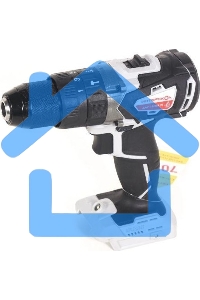 Дрель-шуруповерт аккумуляторная INTERSKOL DAU-13/36V 70