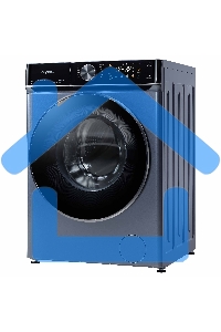 Стиральная машина Бирюса WM-SC914/15 W перламутровый синий, загрузка фронтальная 9 кг, 1400 об/мин, класс А+++