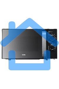 Микроволновая печь BBK 20MWS-776M/B-M черный, 20 л, 700 Вт, переключатели - поворотный механизм