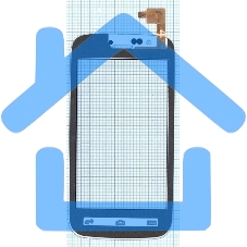 Сенсорное стекло (тачскрин) для Explay A400, белое