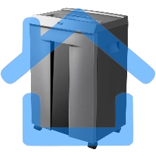 Шредер Deli ET096 серебристый (секр.P-5) фрагменты 16лист. 30лтр. CD