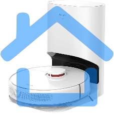 Робот-пылесос DreameBot Robot Vacuum and Mop D9 Plus белый, 3200 мА*ч Li-Ion, уборка влажная/сухая, пылесборник контейнер 0.4 л