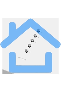 Вытяжка пристенная островная Maunfeld Bath 401 белый, 40 см, 1150 куб. м/ч, 52 дБ