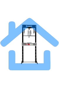 Пресс гидравлический Matrix 20 т, 640 х 540х 1500 мм (комплект из 2 частей)
