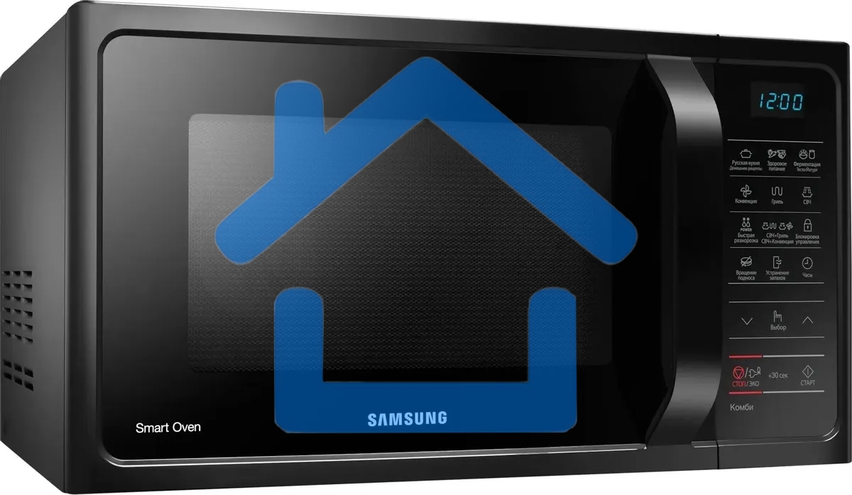 Микроволновая Печь Samsung MC28H5013AK/BW 28л. 900Вт черный