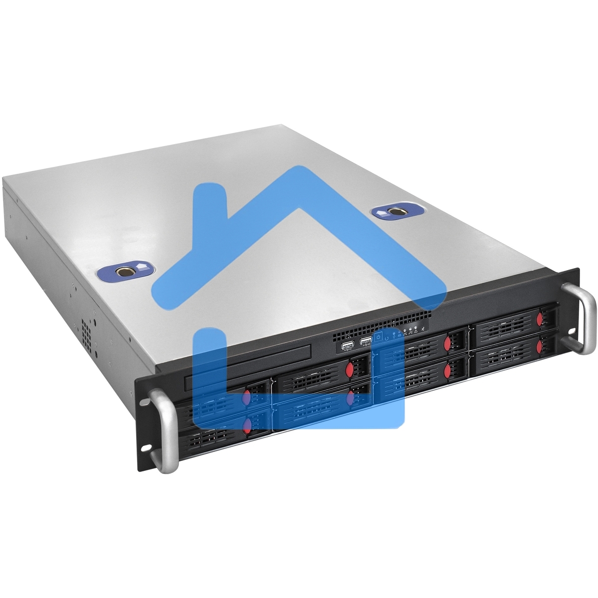 Серверный корпус ExeGate Pro 2U550-HS08 <RM 19